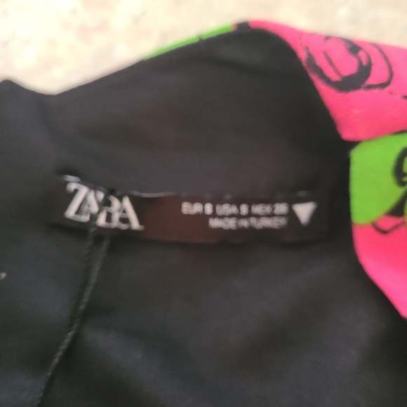 NWT Zara Floral Bodysuit in Size Small - Picture 4 of 8